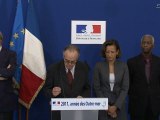 Lancement de l'année des outre-mer : M.MITTERRAND