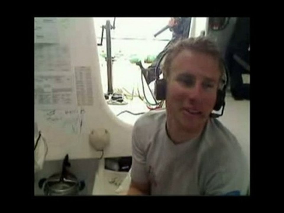 J+9 : visioconférence avec F. Gabart