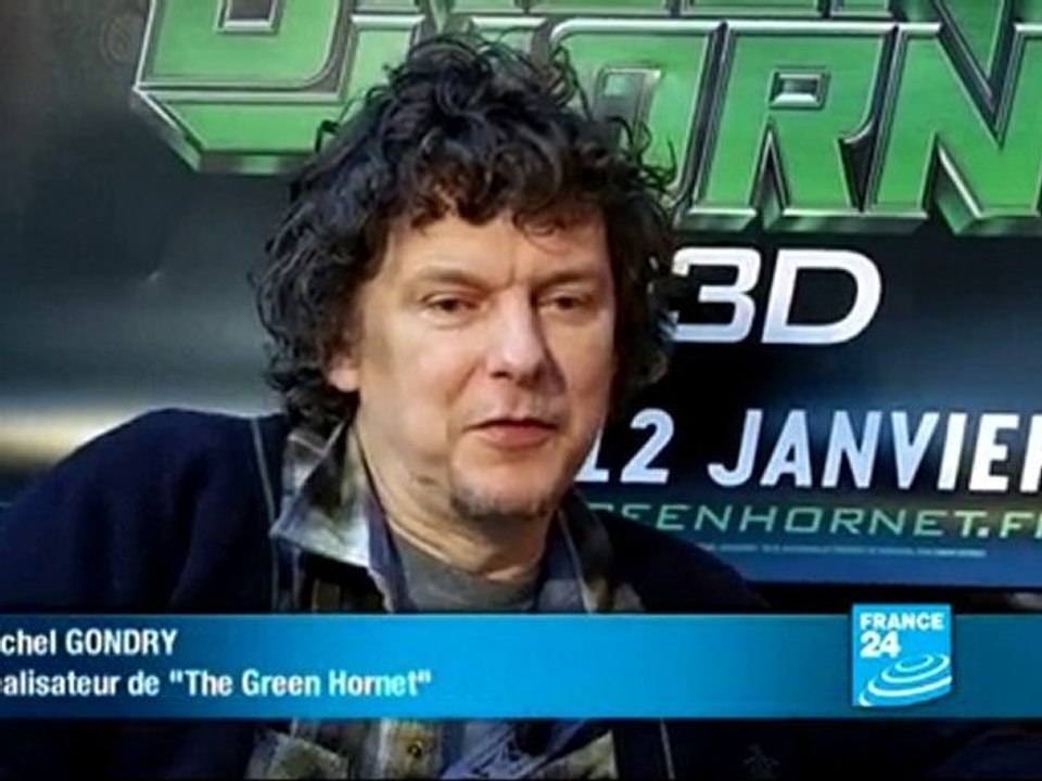 Michel Gondry, réalisateur de "The Green Hornet"
