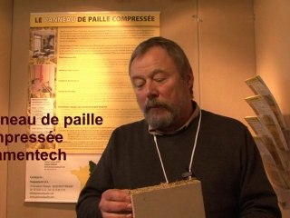 Panneaux de paille compressé Stramentech