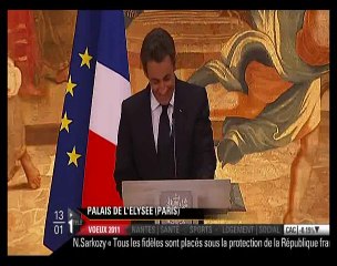 Notre Dame d'Egypte, voeux Président aux chrétiens orientaux