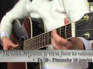 Psaume 39 – Me voici, Seigneur, je viens faire ta volonté