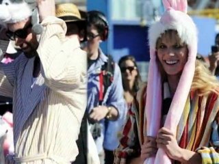 Adam Levine on video shoot