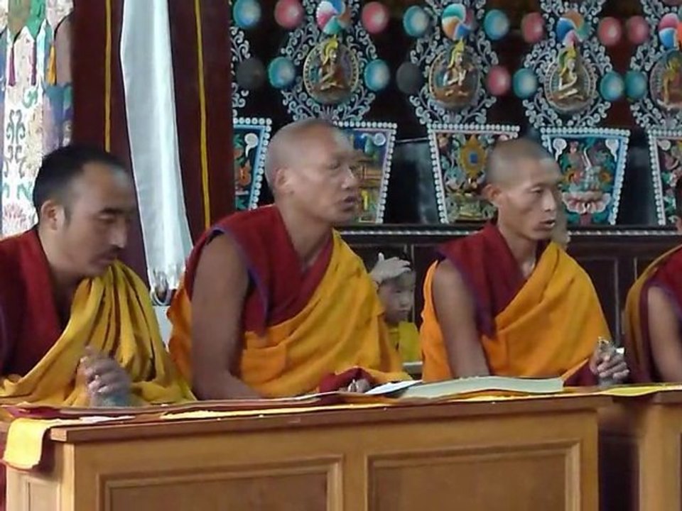 Inde 2010 - Dharamsala - Monastère bouddhiste Tse Chokling 2