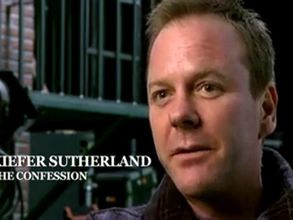 Kiefer Sutherland interview "The confession"