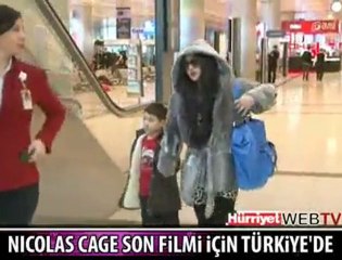 Nicolas Cage is at Istanbul