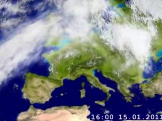 Bulutların uydu görüntüsü - Chatlobi