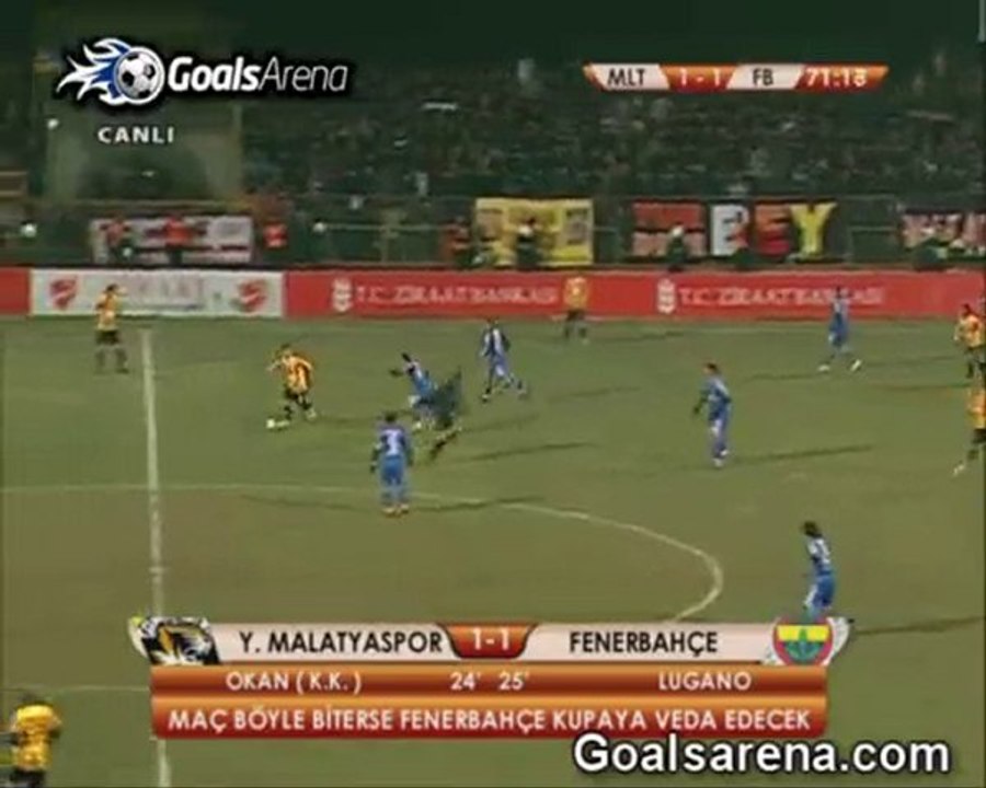 Yeni Malatyaspor 2-1 Fenerbahce (Turkiye Kupasi)