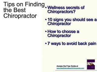 Best Solana Beach Chiropractor