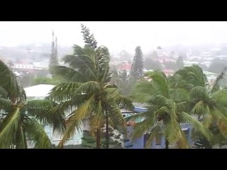 14 janvier 2011 - 10h25 à Nouméa - Tempête "Vania".