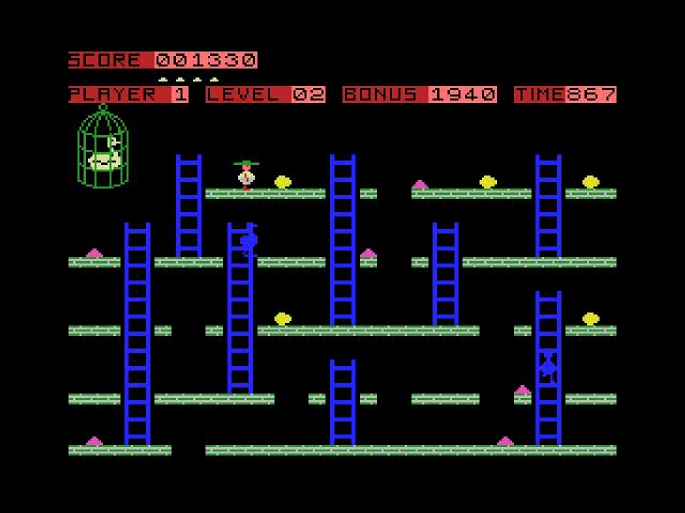 MSX Chuckie Egg TAS Level 1-3
