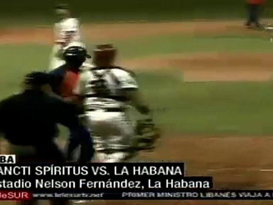 Beisbol cubano: La Habana se impuso 4-3 sobre Sancti Spíritus