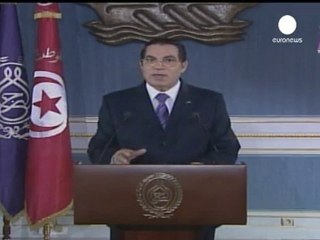 Tunisian president announces he will stand down