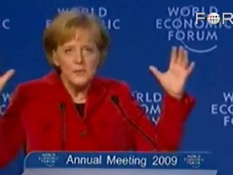 German Chancellor Calls for Global Economic Charter