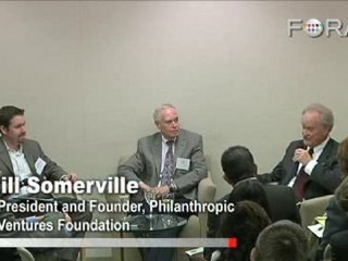 Bill Somerville Disparages 'Safe' Venture Philanthropy