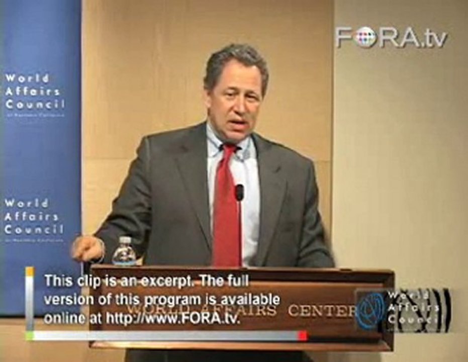 David Rothkopf on the Federal Bailout of Private Finance