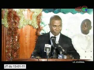 Echange de vœux au ministère du développement industriel