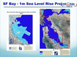 What if San Francisco Bay Rose by One Meter? Sayonara SFO