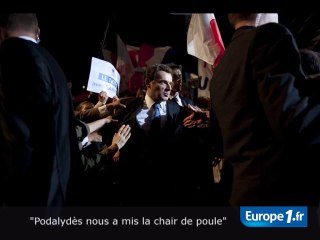 "Podalydès nous a mis la chair de poule"