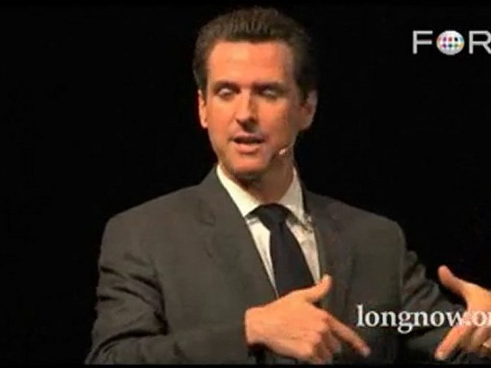 SF Mayor Gavin Newsom Advocates Innovative Electric Cars
