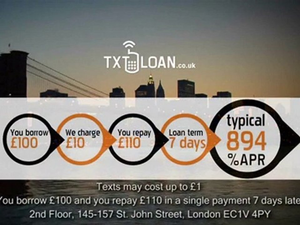 Txtloan Ltd. offers bad credit loans