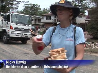 Australie: après les inondations, le nettoyage démarre à Brisbane