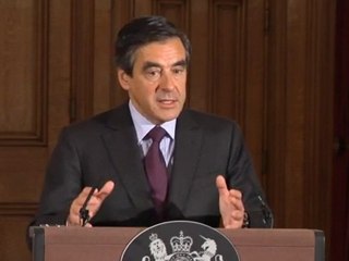 déclaration de Fillon à Londres