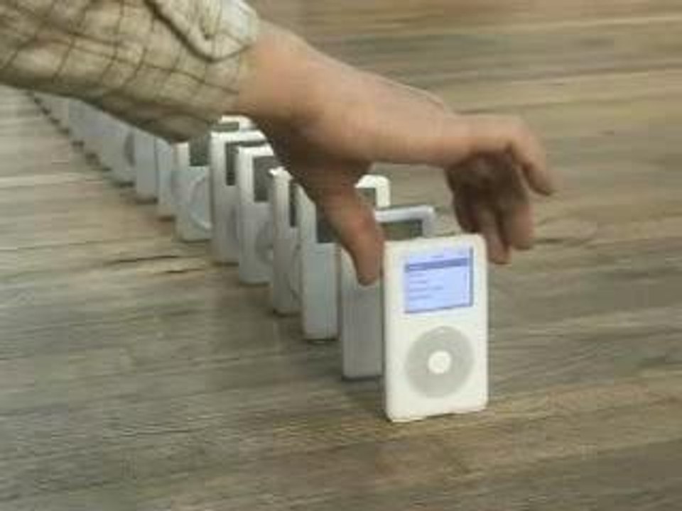 iPod effet Dominos