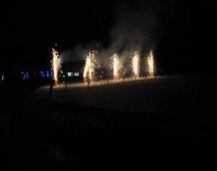 Feu d'artifice nouvel an 2011 (côté coulisses)