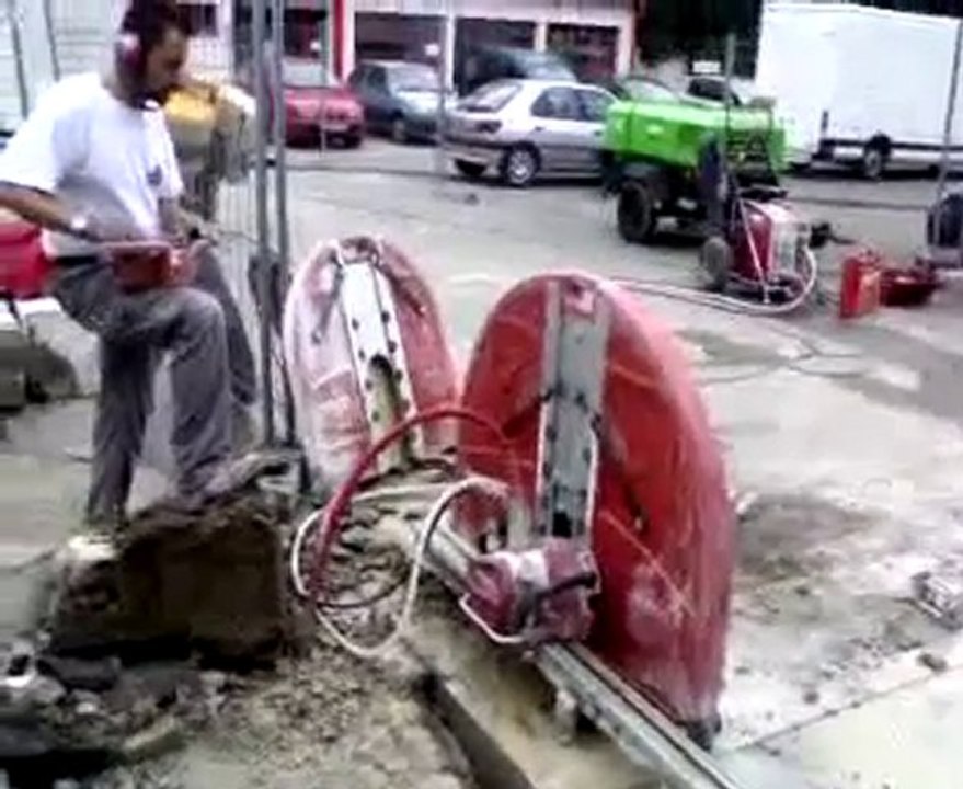 Sciage béton et carottage béton, démolition de bâtiments