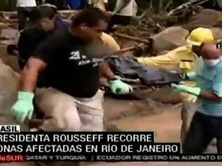 Sube el número de muertos a raíz de las lluvias en Brasil