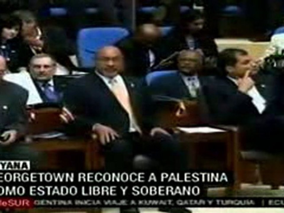 Guyana reconoce a Palestina como estado libre, independiente