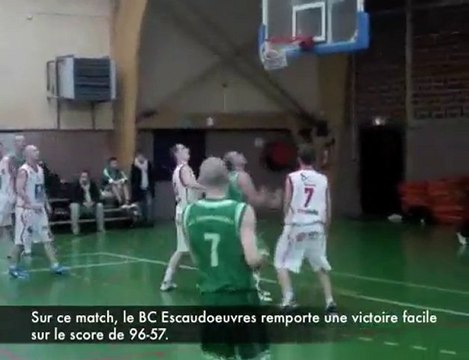 Basket: Escaudoeuvres sur la bonne voie du maintien.