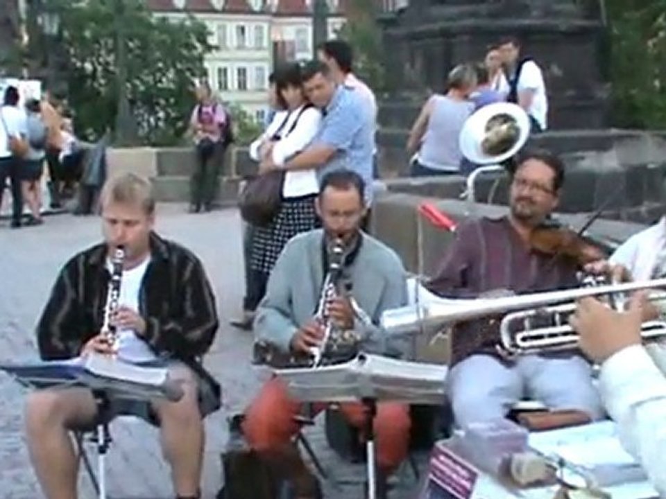 Prag Charles Köprüsünde Jazz 18.07.2010