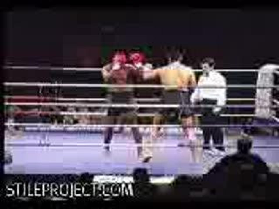 Kick Boxing Break Leg