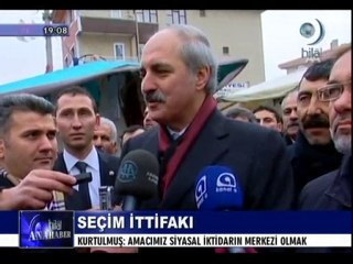 Numan Kurtulmuş: ''Seçimlere Çok Güçlü Hazırlanıyoruz''