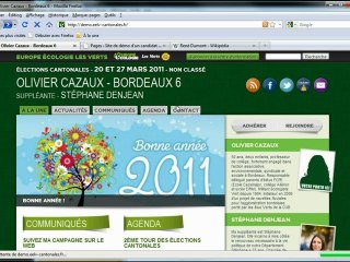 creer une page dans le menu