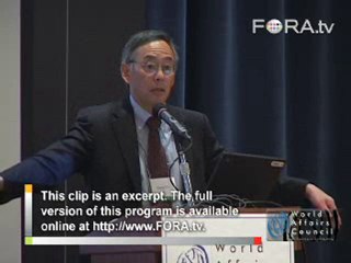 Steven Chu Says Plants Might Be Ultimate Fuel Solution