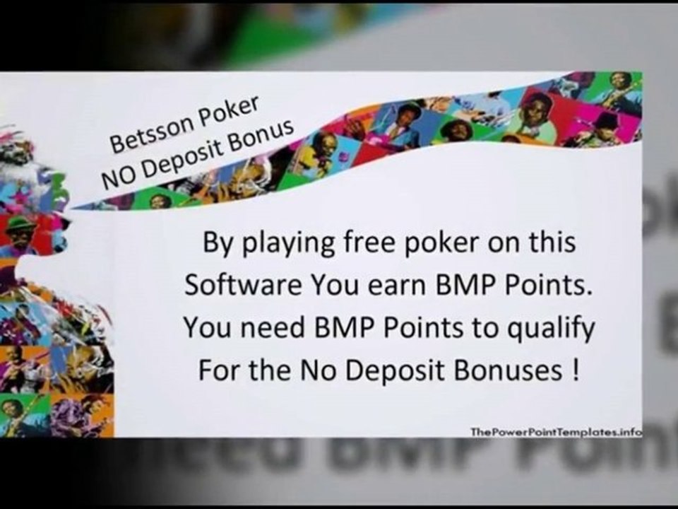 No Deposit Poker Bonus on Betsson Poker