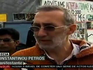 Protestas contra construcción de muro en la frontera de Gre