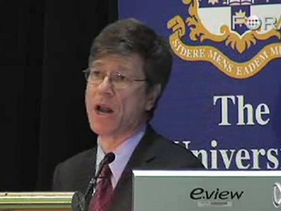 Jeffrey Sachs on the Impact of Water Shortage