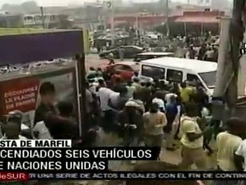 Atacan a tropas de ONU en Costa de Marfil