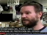 Desconfianza del pueblo de EE.UU. ante capacidad de protección del Estado
