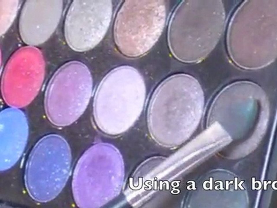 Green and Gold Make up tutorial