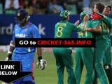 India vs South Africa 2nd ODI live streaming January 2011