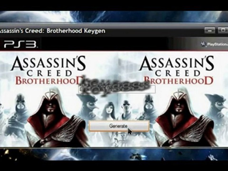 Assassin's Creed Brotherhood Beta Keygen (PS3)