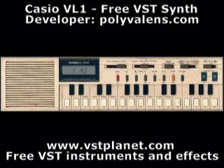 Casio VL1 Tone Emulator - Free VST synth