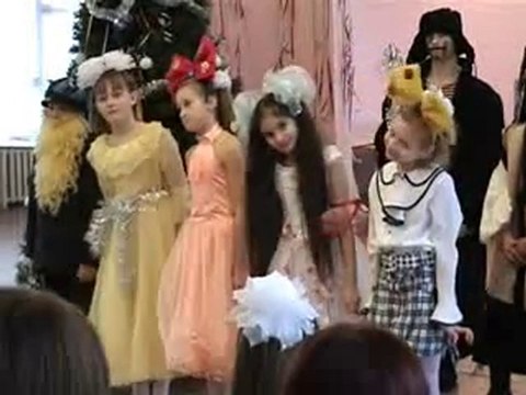 Ново-Снопковская школа Новый год 2011