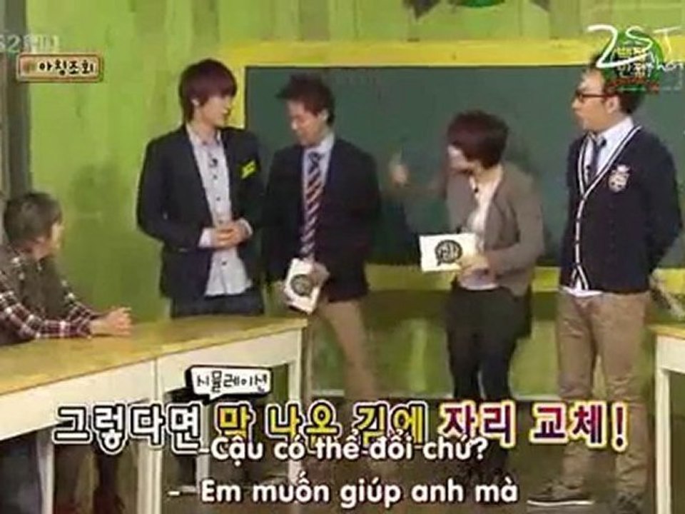 [Vietsub- 2ST] 101218 Oh My School ep 4 (1/6)