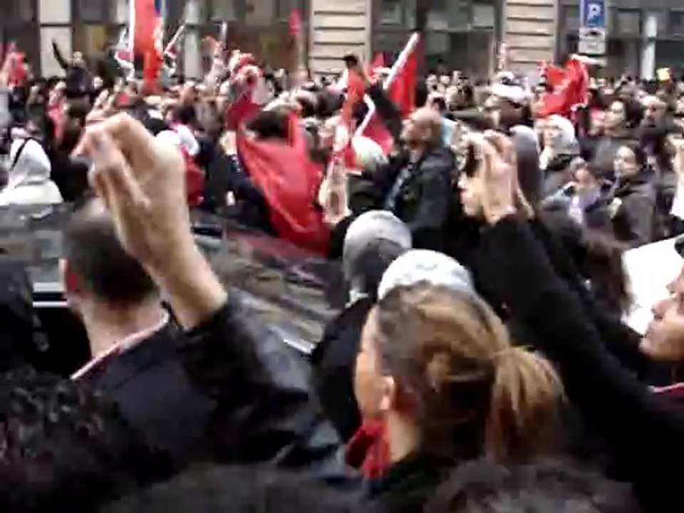 Manifestation Tunisie à Paris